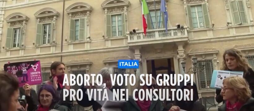 aborto voto su gruppo pro vita nei consultori