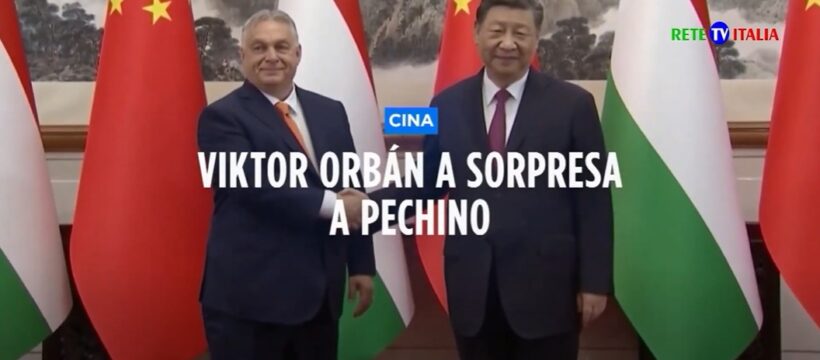 Orbán il primo ministro ungherese è stato accolto da Xi Jinping a Pechino