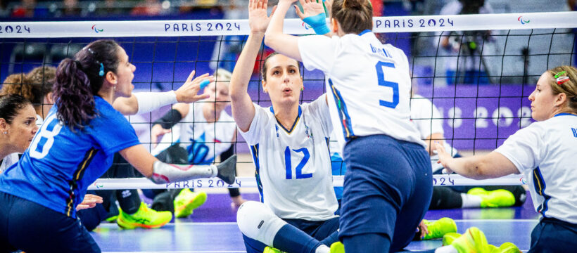 Parigi 2024 - Sitting Volley - L’Italia batte Slovenia 3-0 e chiude il torneo paralimpico al quinto posto