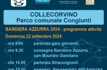 Bandiera Azzurra per il Sindaco Paolo D'Amico, Collecorvino unica realtà pescarese