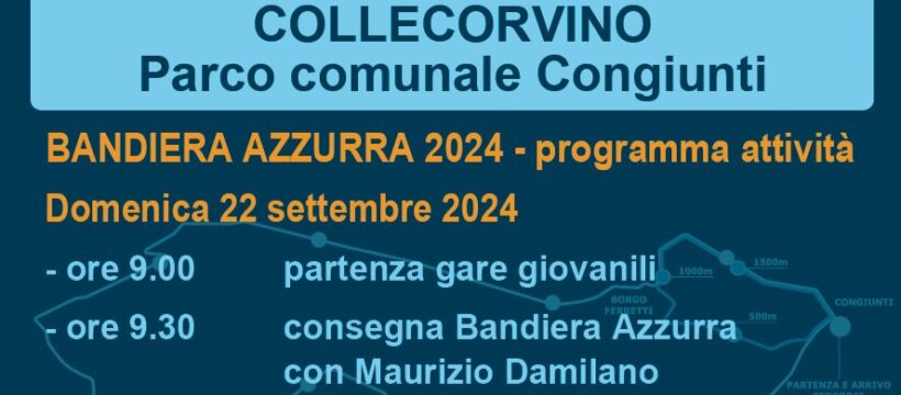 Bandiera Azzurra per il Sindaco Paolo D'Amico, Collecorvino unica realtà pescarese