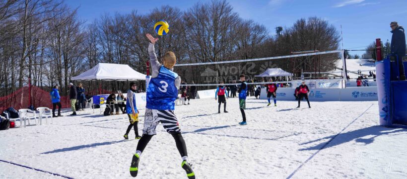 Al via il Campionato Italiano di Snow Volley 2025